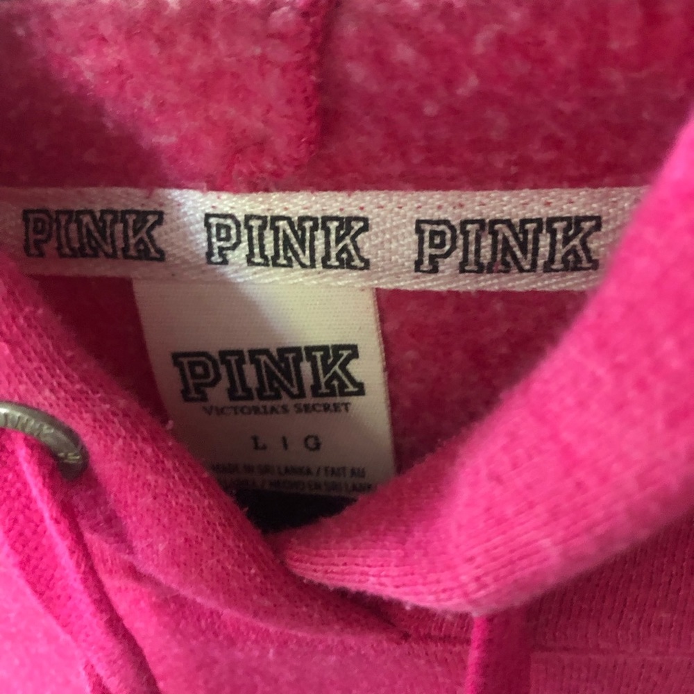 Victoria’s Secret PINK hoodie sweatshirt. Size large. - Picture 5 of 5